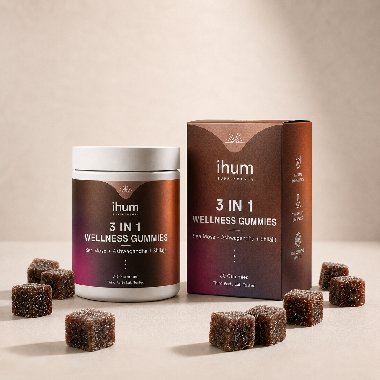 3 in 1 Wellnes Gummies